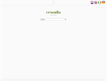 Tablet Screenshot of hotel-cesarica.com
